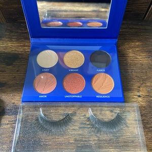 Eye shadow & eye lash set